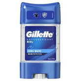 GILLETTE CLEAR + DRI-TECH COOL WAVE DEO STICK 107G