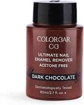 COLORBAR ULTIMATE NAIL ENAMEL REMOER 80ML DARK CHOCOLATE
