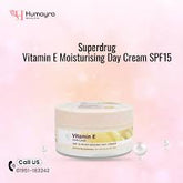 SUPERDRUG VITAMIN E 24 HR MOISTURISATION DAY CREAM SPF15 100ML