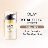 OLAY TOTAL EFFECT 7 IN 1 SPF15 DAY CREAM 50G NORMAL - Kunchals