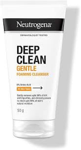 NEUTROGENA DEEP CLEAN GENTLE FOAMING CLEANSER 150G
