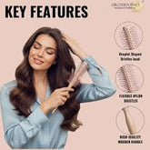 OROSSENTIALS ROUND HAIR BRUSH ORO-053 - Kunchals