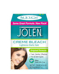 JOLEN CREME BLEACH LIGHTENS DARK HAIR 30 ML