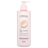 LOREAL PARIS FINE FLOWERS MILK REMOVES MAKEUP CLEANSES