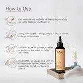 COAL ANTI-HAIR FALL OIL 100ML