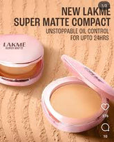 LAKME 9 TO 5 SUPER MATTE COMPACT 8G ALMOND