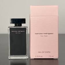 Narciso Rodriguez FOR HER Eau de Toilette miniature splash dab-on (0.25oz/7.5ml)