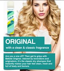 Batiste Instant Hair Refresh Dry Shampoo Original Classic Fresh - 200 ml