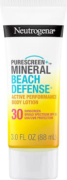 NEUTROGENA MINERAL BEACH DEFENSE SUNSCREEN LOTION 88ML