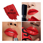 Dior Christian Ladies Rouge Dior - # 999 Metallic Stick 0.12 oz Lipstick Makeup