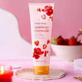 BODYCOLOGY STRAWBERRY CHEESECAKE BODY CREAM 227G