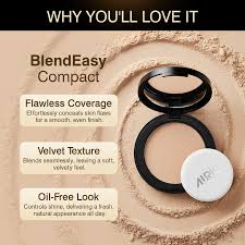 AURIC BLEND EASY COMPACT 9G 1205 LIGHT BEIGE - Kunchals