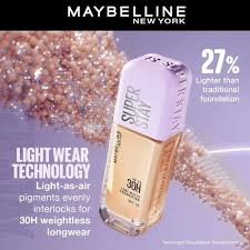 MAYBELLINE SUPER STAY UPTO 30H LUMI-MATTE FOUNDATION SPF 16 35ML 125