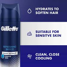 GILLETTE SERIES MOISTURISING SHAVE GEL-200ML