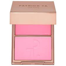 PATRICK TA MAJOR HEADLINES DOUBLE-TAKE CRÌöME & POWDER BLUSH DUO ‰ÛÒ SHES