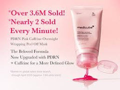 MEDICUBE PDRN PINK CAFFEINE NIGHT WRAPPING MASK 75ML