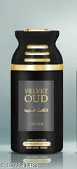 Lattafa Velvet Oud Concentrated Extra Long Lasting Perfumed Spray - 250mL