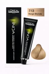 LOREAL PARIS INOA HAIR COLOR 7.13 BEIGE BLONDE - Kunchals