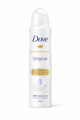 DOVE ADVANCE CARE ORIGINAL TRIPLE ACTION MOISTURISING 150ML - Kunchals