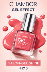 CHAMBOR GEL EFFECT NAIL PAINT 10ML 215