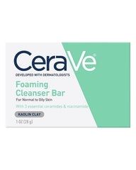 CeraVe FOAMING CLEANSER BAR FOR NORMAL TO OILY SKIN - 128 G