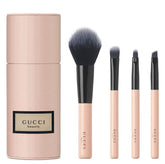 Gucci Beauty Makeup Mini 4 Pcs Brushes Travel Set with Case