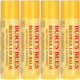 BURTS BEES MOISTURIZING 4 LIP BALMS 425