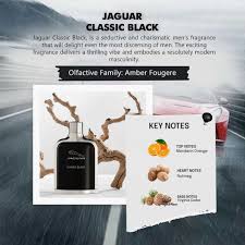 Jaguar Classic Black Eau De Toilette - 100 Ml