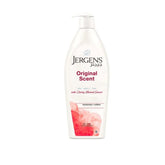 JERGENS ORIGINAL SCENT WITH CHERRY ALMOND ESSENCE DRY SKIN MOISTURIZER LOTION 600ML