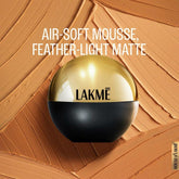 LAKME XTRAORDINAIRY MATTREAL MOUSSE 25G 01 CLASSIC IVORY