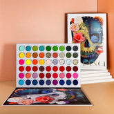 DE'LANCI Big Colorful 54-Shade Eyeshadow Palette