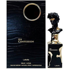 Lattafa Men's His Confession EDP Spray 3.4 oz Fragrances