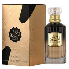 Lattafa Unisex Awraq Al Oud EDP Spray 3.4 oz Fragrances