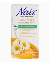 Nair Facial Wax Strips Face For Sensitive Skin 16 Wax Strips