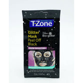 Newtons Lab T-Zone Glitter Peel Off Black Mask Glow Boosting