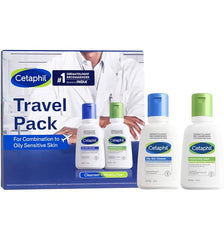 CETAPHIL OIL CONTROL TRAVEL PACK FOR COMBINATION TO OILY