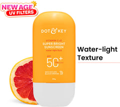Dot & Key Vitamin C + E Super Bright Sunscreen SPF 50+ PA++++ 80g