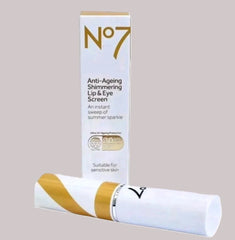 No7 ANTI-AGEING SHIMMERING LIP & EYE SCREEN 3O SPF HIGH 3G