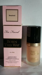 Too Faced Born This Way Natural Finish Foundation Seashell Full Size BNIB