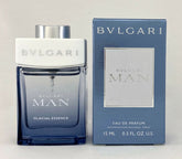 Bvlgari Men's Man Glacial Essence EDP Spray 0.5 oz Fragrances (Miniatures)