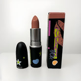 MAC Satin Lipstick in the shade "Fleshpot" (typically the 3g / 0.1 oz sizing)