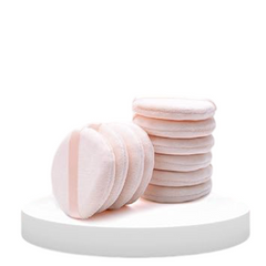 Sedell Sponge Make Up Cosmetic Foundation Powder Puff, Beige (Pack of 8)