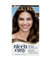 Clairol Nice 'n Easy Permanent Hair Color Dye Cream Kit 5N Medium Neutral Brown
