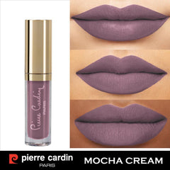 Pierre Cardin Paris - Matt Wave Liquid Lipstick Ultra Long Lasting 335-Mocha Cream - 5ml
