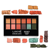 Lakme Absolute Infinity Eye Shadow Palette, Coral Sunset, 12 g
