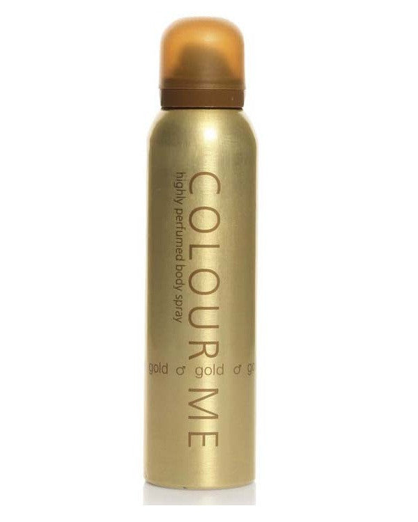Colour Me Femme Gold Perfume Body Spray - Kunchals
