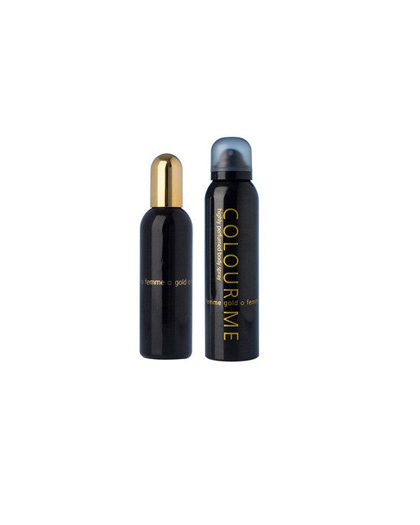 Colour Me Gold Femme Perfume Body Spray - Kunchals