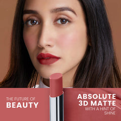 Lakme Absolute 3D Matte Lip Color 22 Pink Buzz 3.6 g