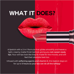 Colorbar Velvet Matte Lipstick, Forever You-99