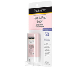 Neutrogena Pure & Free Baby Mineral Sunscreen Stick SPF50